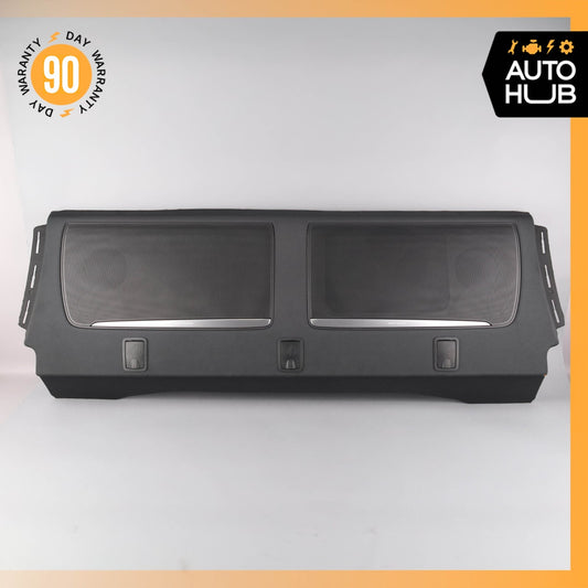 12-16 Audi C7 S6 A6 Rear Shelf Deck Cover Panel Trim 4G5863411H OEM - photo 1