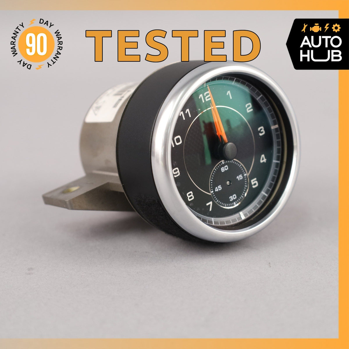 11-24 Porsche Cayenne 958 Center Dashboard Chrono Clock OEM - photo 1