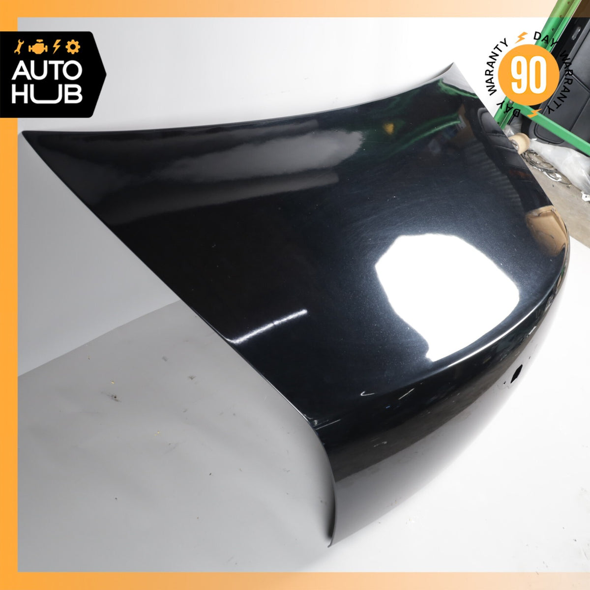 06-13 Bentley Continental Flying Spur Trunk Lid Panel Assembly Black OEM - photo 8