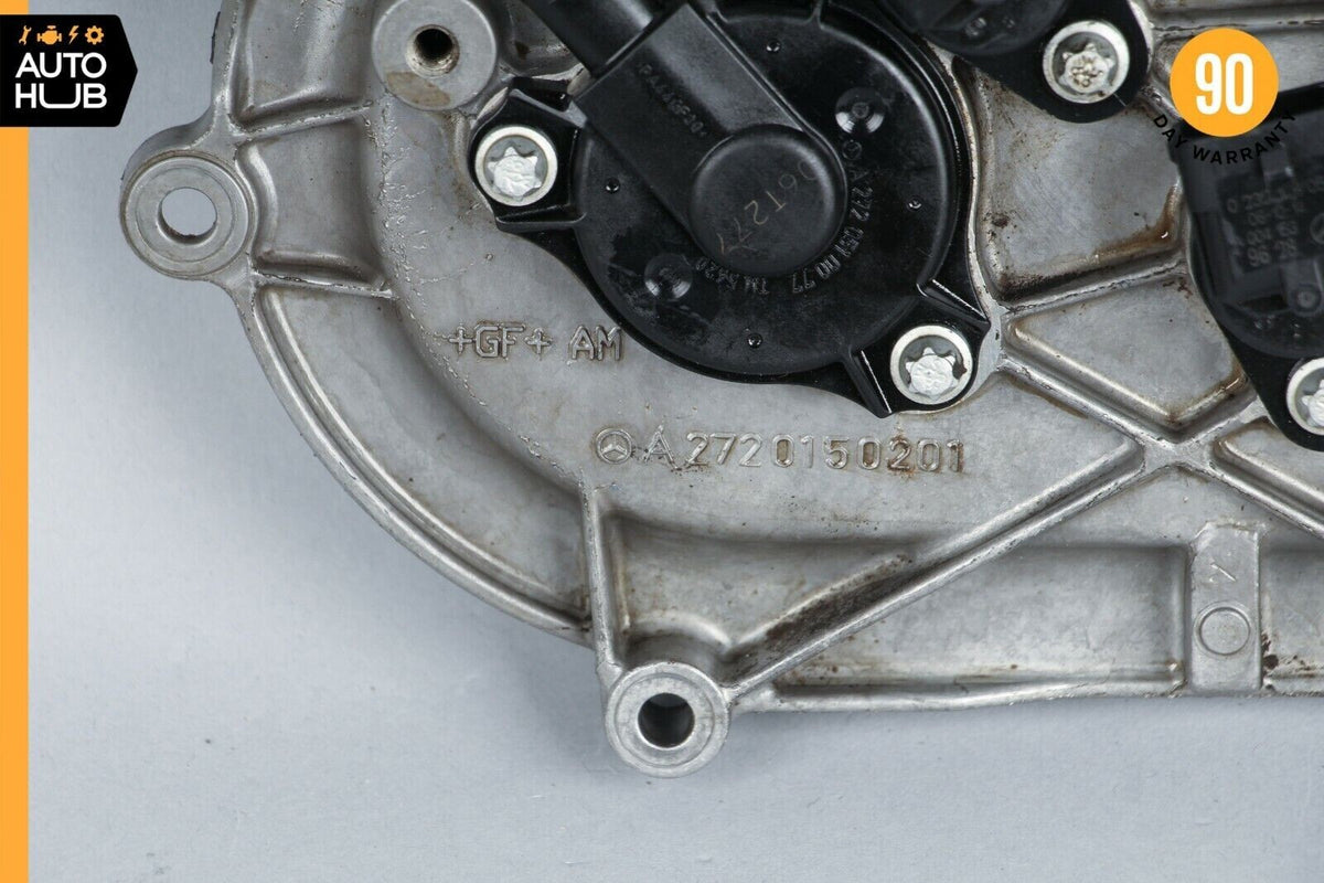 Mercedes W221 S550 E350 Front Left Side Engine Timing Chain Cover Plate OEM - photo 3
