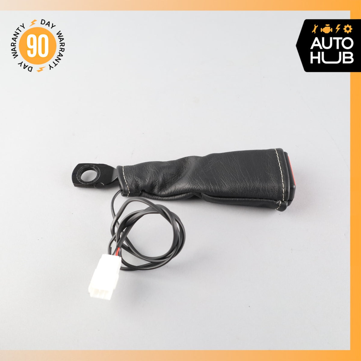 08-19 Maserati GranTurismo M145 Front Left or Right Seat Belt Buckle Black OEM - photo 4