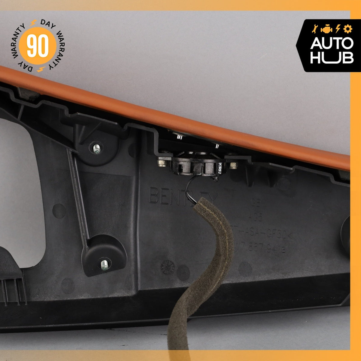 07-11 Bentley Continental GTC Left Side Rear Interior Quarter Trim Hinge OEM 43k - photo 9