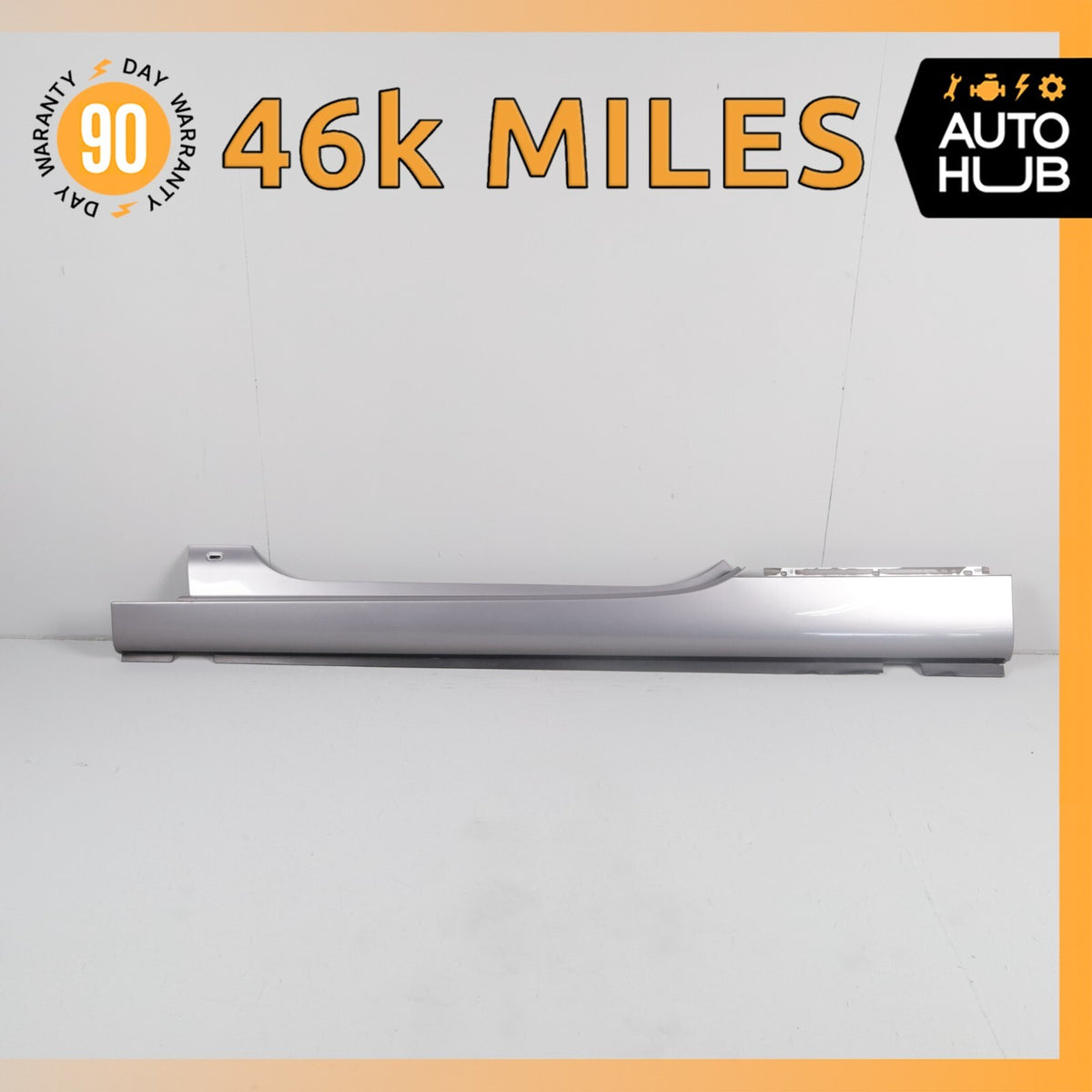 07-11 Bentley Continental GTC Left Driver Side Skirt Rocker Panel Silver OEM 46k - photo 1