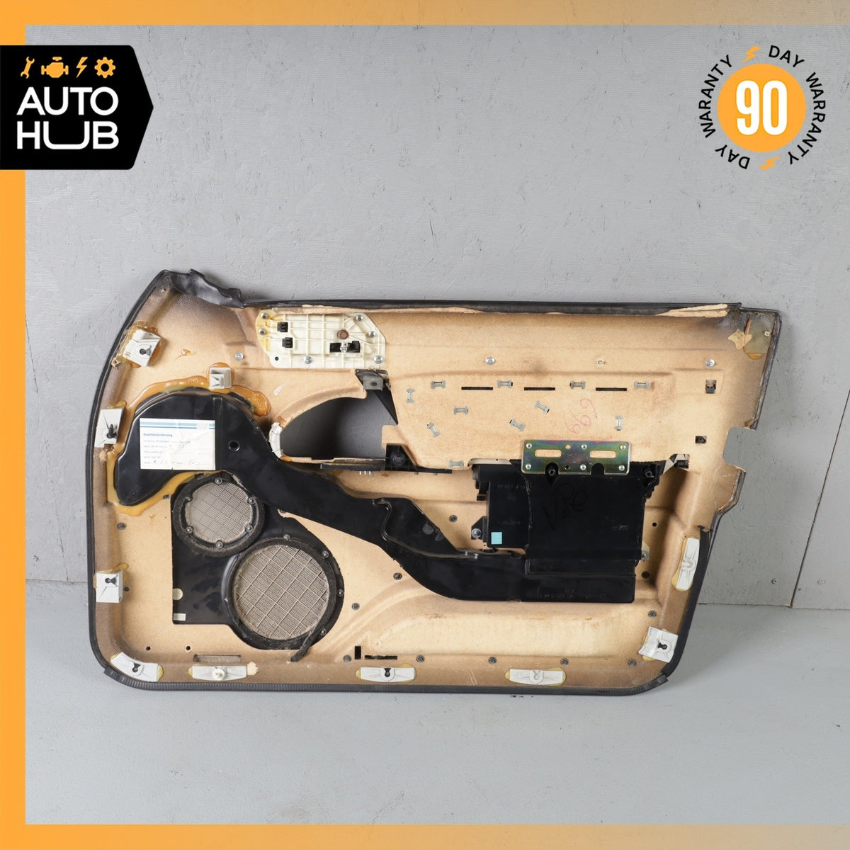 92-94 Mercedes W140 300SE S500 Front Left Driver Side Interior Door Panel OEM - photo 17
