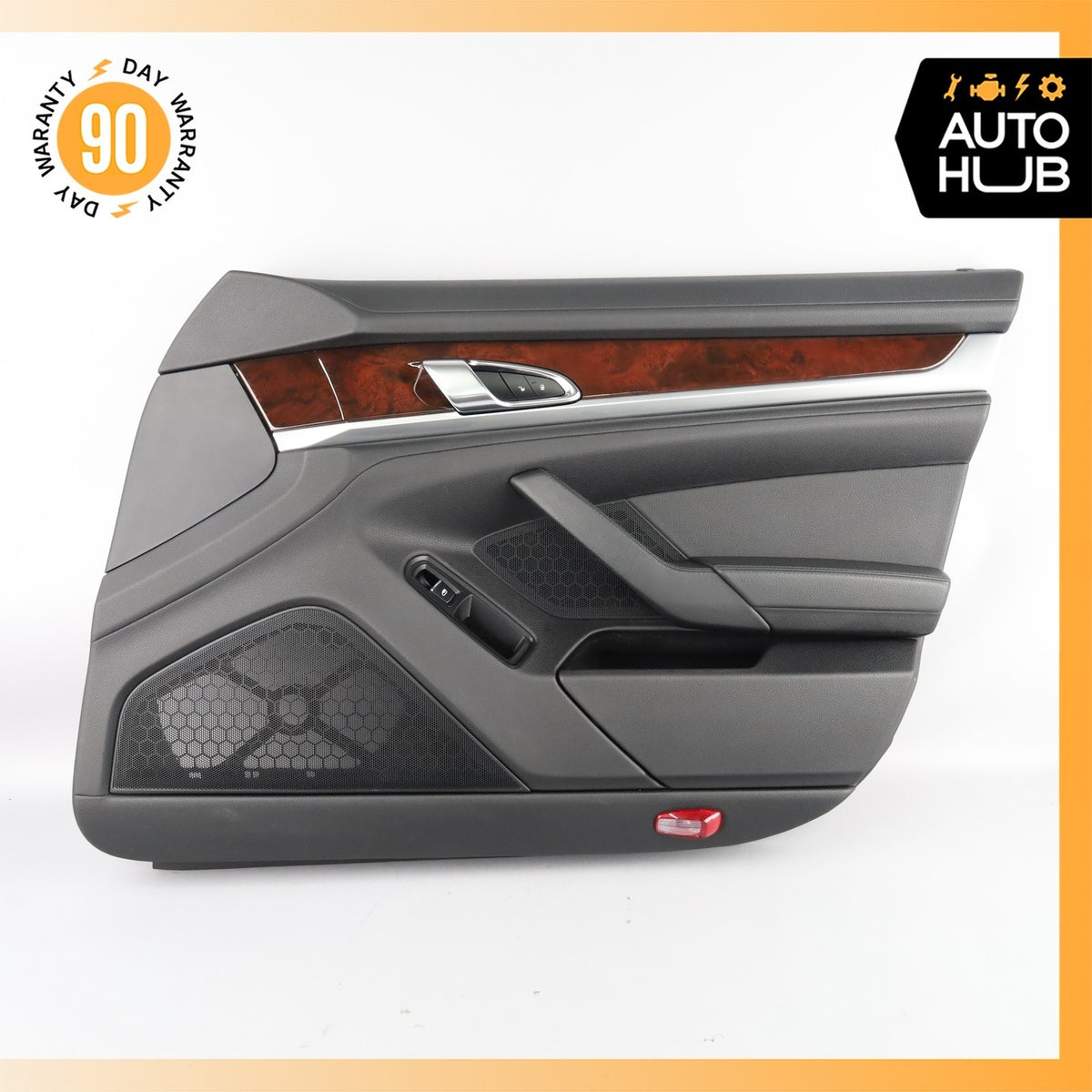 10-16 Porsche Panamera 970 Front Right Side Interior Door Panel Black OEM 70k - photo 1