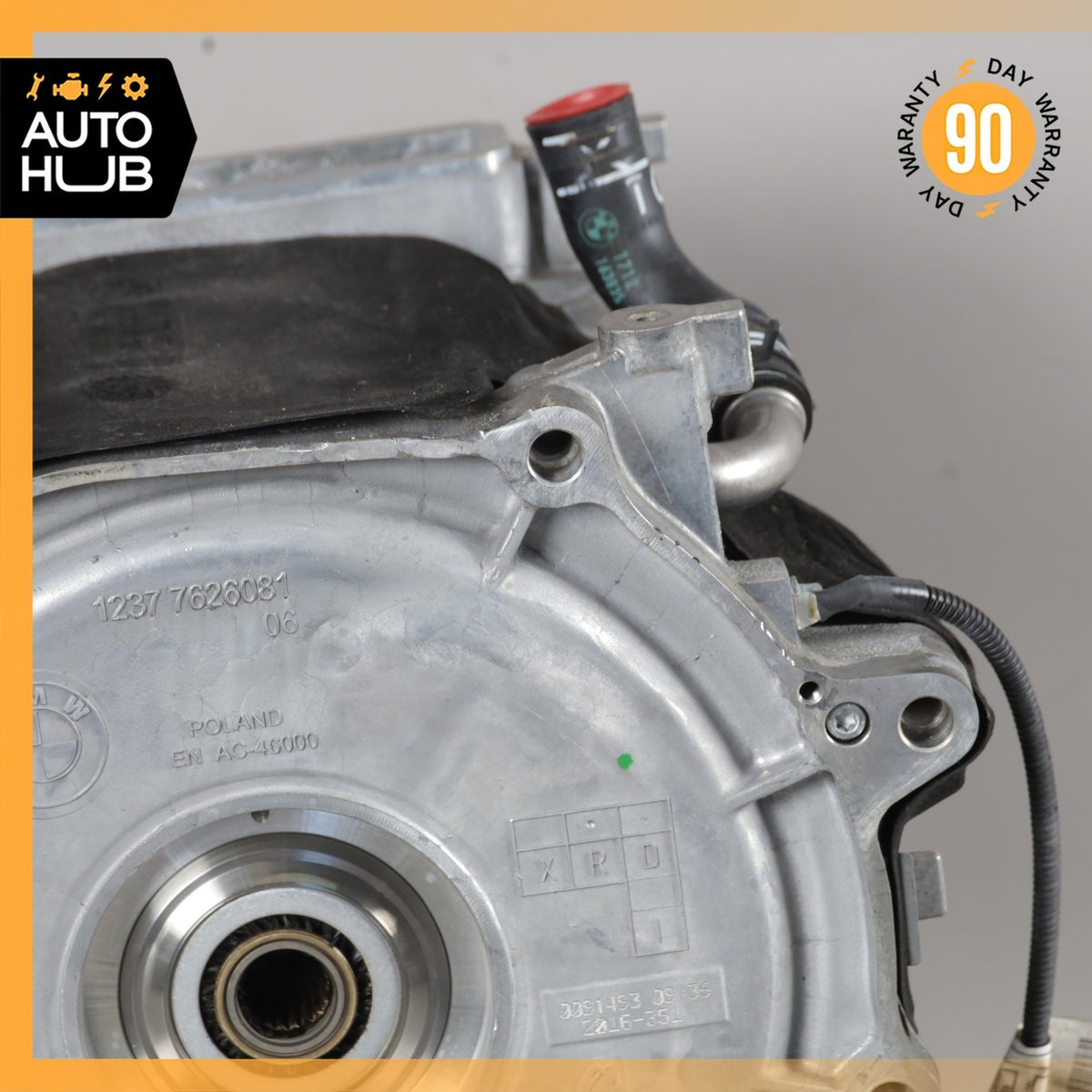 14-21 BMW i3 I01 BEV REX Hybrid Electric Drive Motor 12377626084 OEM 74k - photo 3