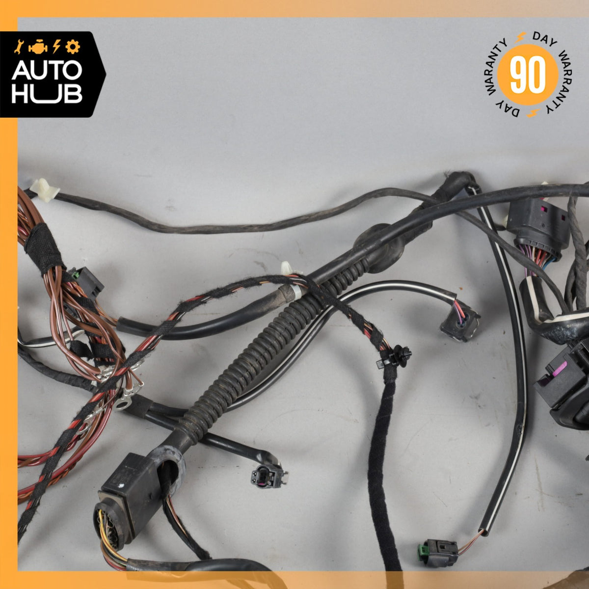 17-19 Porsche 991 911 C4S Rear Right Relay Fuse Box Wiring Harness Cut OEM 24k - photo 16