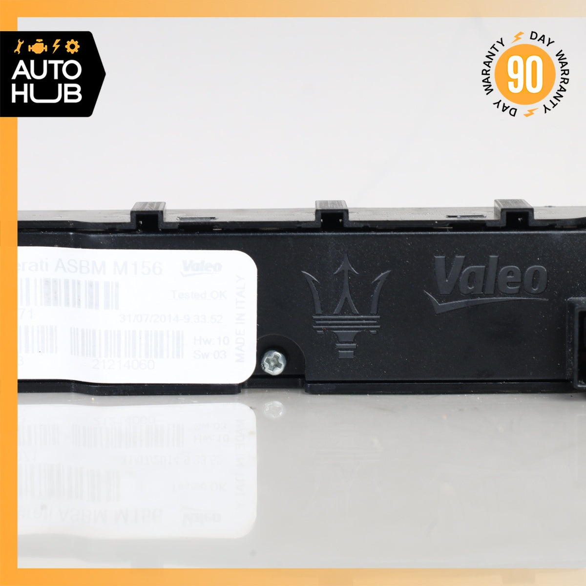 14-17 Maserati Quattroporte M156 Suspension Traction Control Switch OEM 32k - photo 9