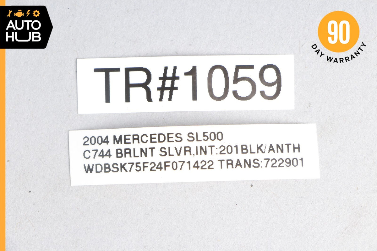 00-12 Mercedes R230 SL500 CL55 CL500 Front Lumbar Control Switch 2208000878 OEM - photo 7