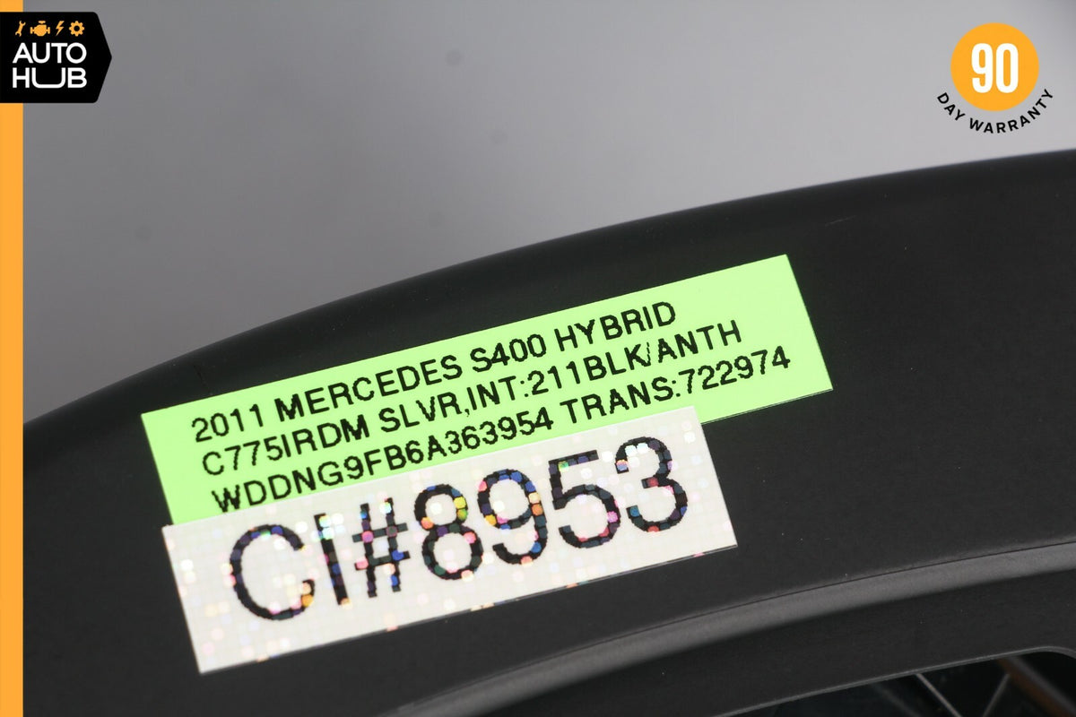 07-14 Mercedes W221 S400 S550 Dashboard Dash AC A/C Air Vent Right Black OEM - photo 7