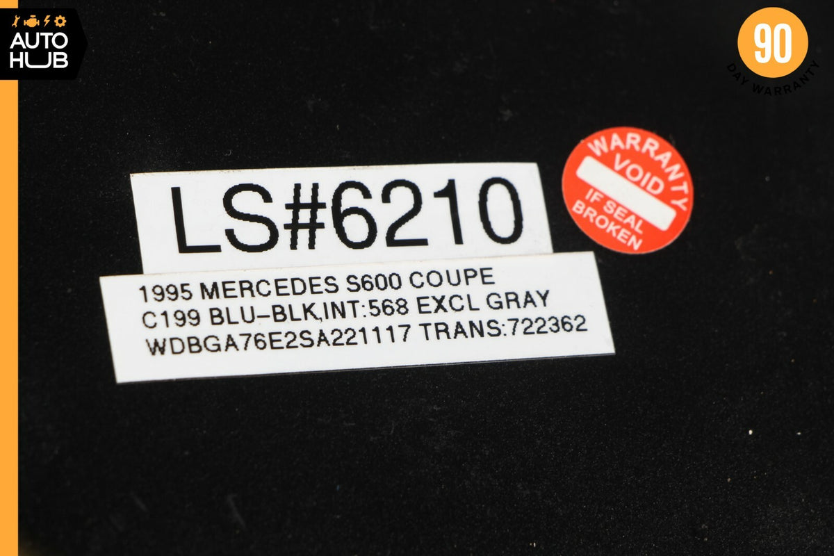 92-99 Mercedes W140 S500 400SEL General GM Basic Control Module 0185458332 OEM - photo 10