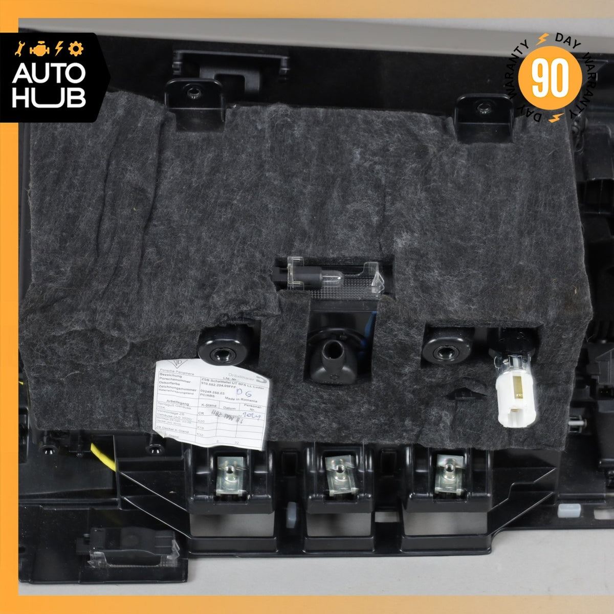 Porsche Panamera 970 Dashboard Glove Box Storage Compartment w/ Knee Airbag OEM - photo 12