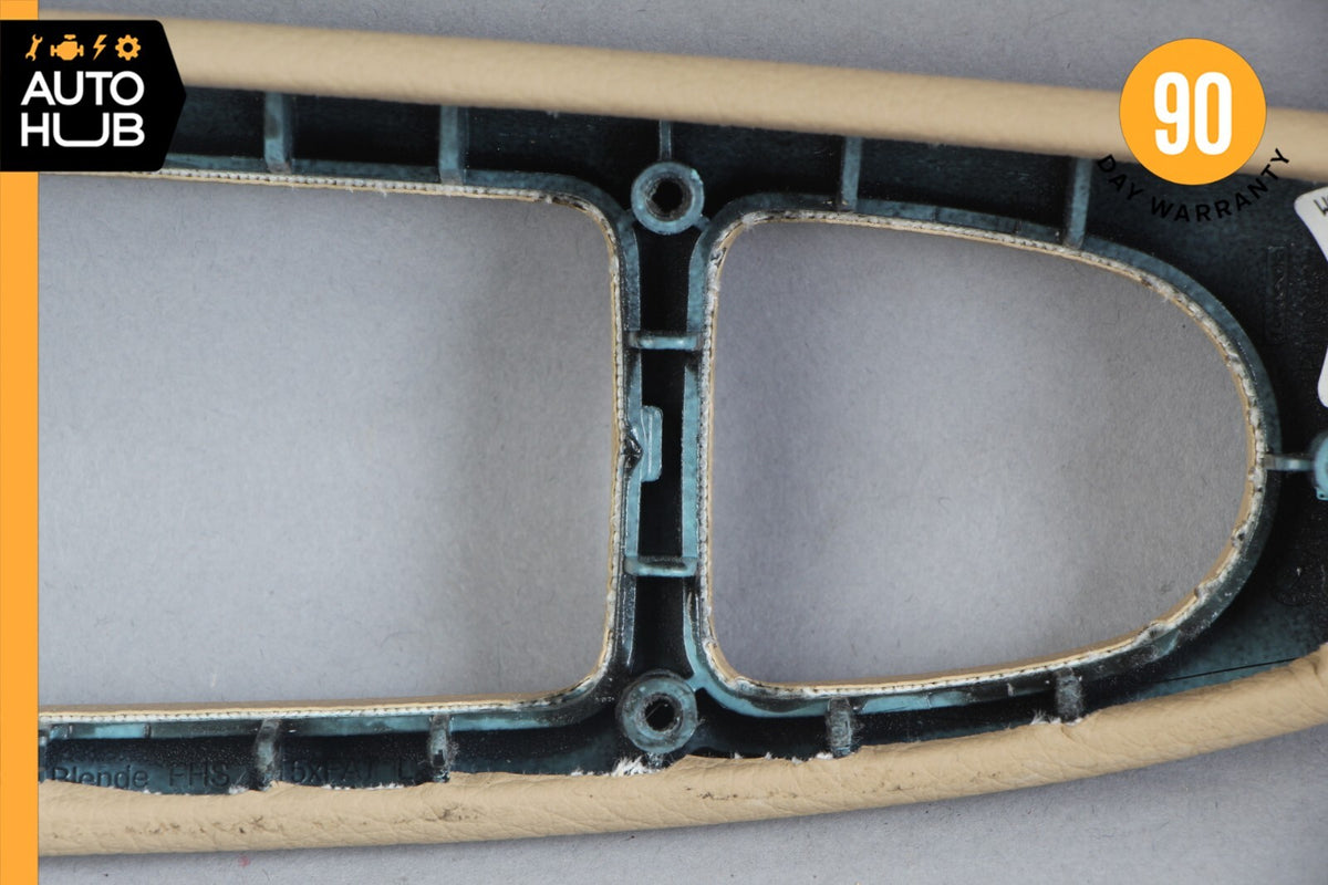 07-13 Mercedes W221 S550 S600 Master Window Control Switch Bezel Trim Beige OEM - photo 8