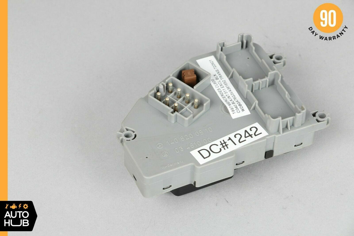 92-99 Mercedes W140 CL600 300SD Front Left Driver Seat Control Adjustment Switch - photo 6
