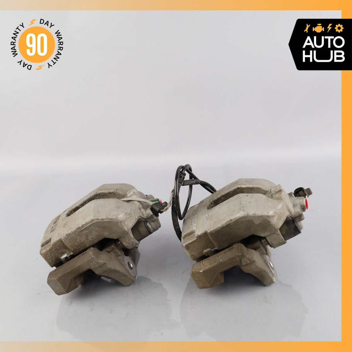 BMW F15 X5 Rear Left & Right Brake Caliper Calipers Set 34216776787 OEM 41k - photo 8