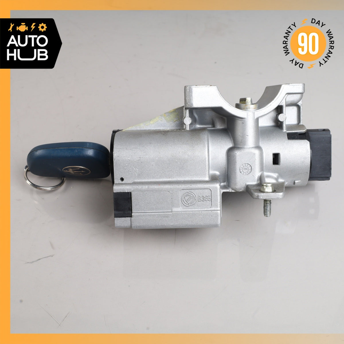 04-19 Maserati Quattroporte M139 Steering Lock Ignition Switch w/ Key 010194 OEM - photo 4