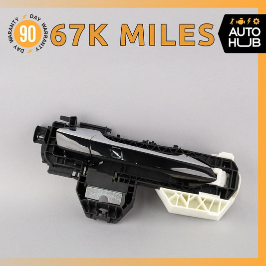 14-19 Mercedes W117 CLA45 AMG Front or Rear Exterior Door Handle White OEM - photo 1