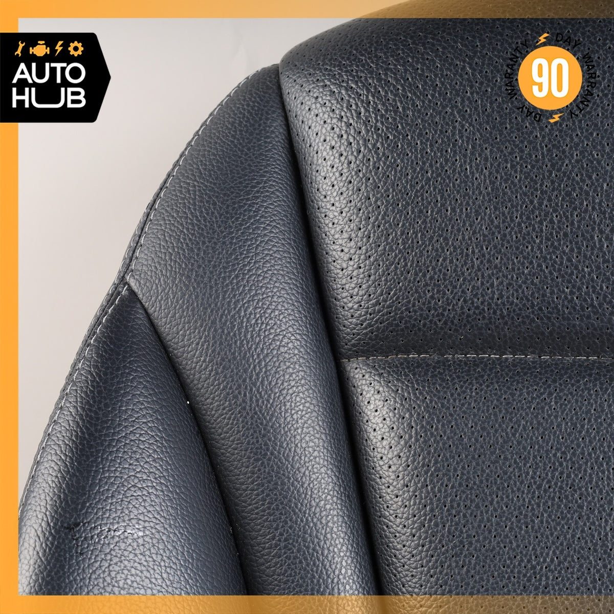15-18 Mercedes W205 C300 GLC300 Front Right Lower Bottom Seat Cushion Black OEM - photo 8