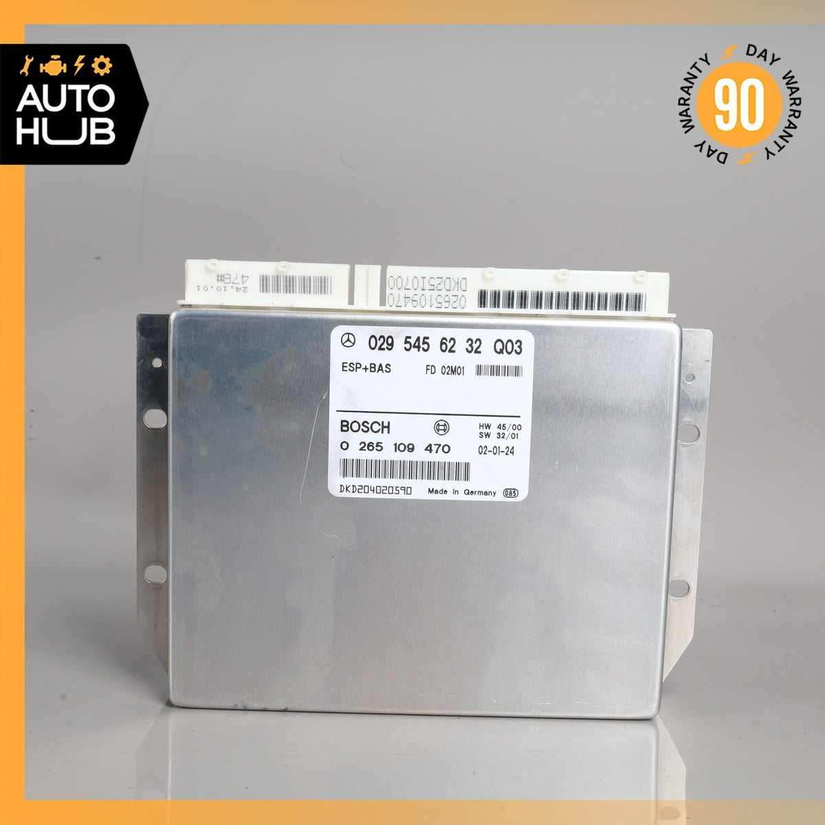 01-03 Mercedes W208 CLK430 ABS Anti Lock Brake System Control Module OEM - photo 5