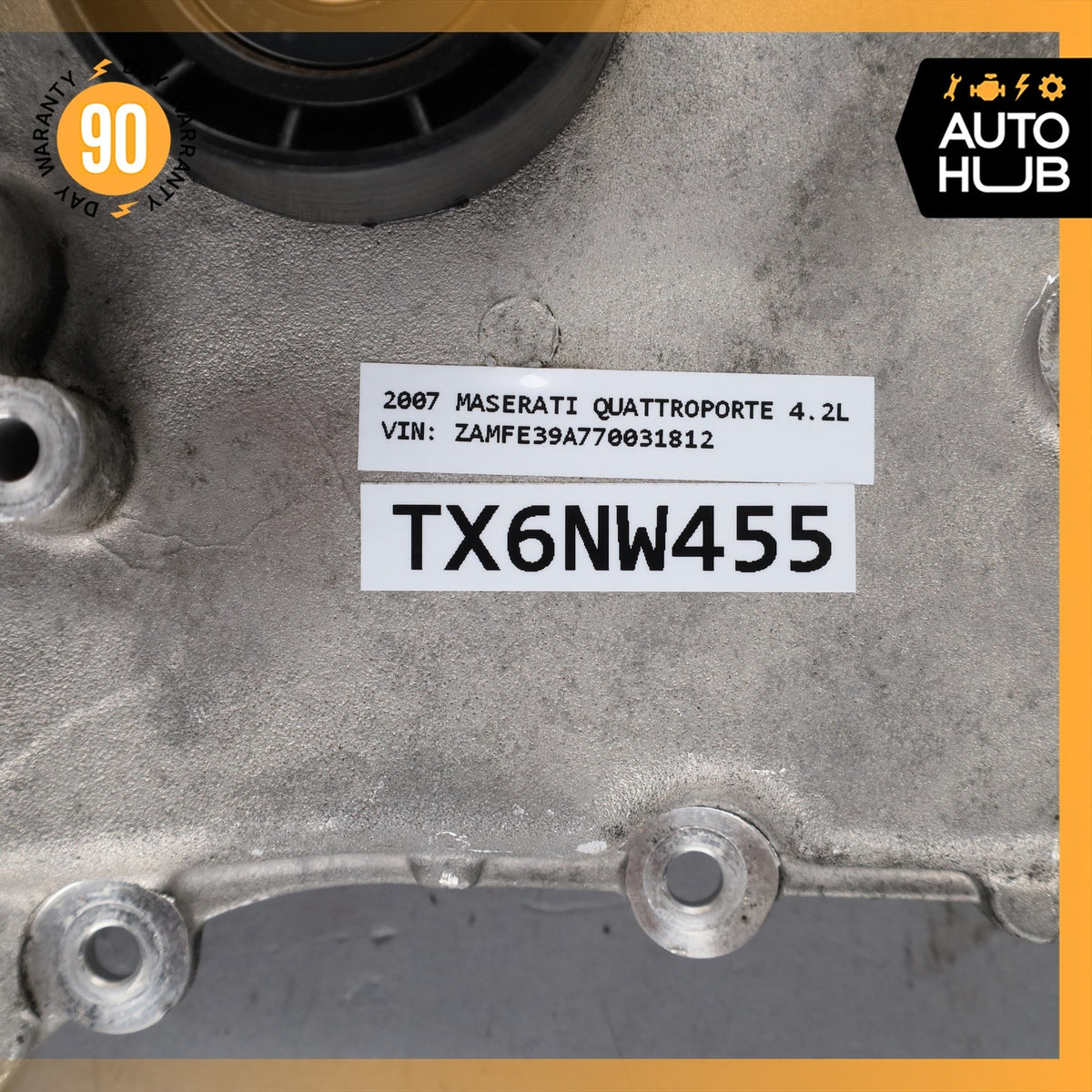 Maserati Quattroporte M139 GranTurismo 4.2L Engine Motor Timing Cover OEM 55k - photo 11