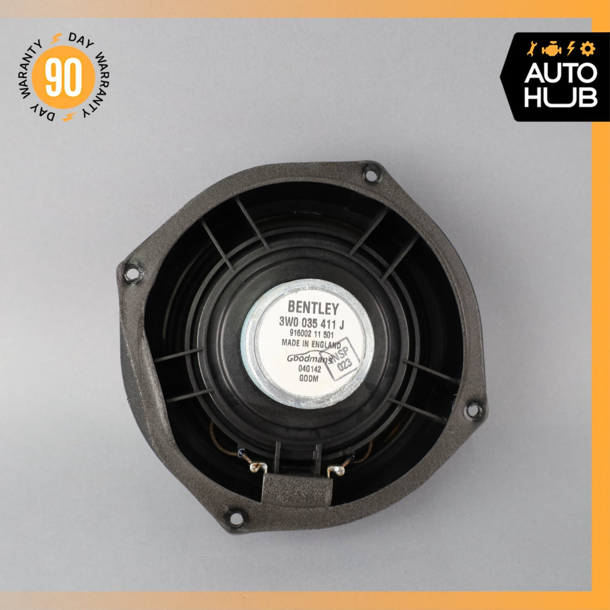 03-10 Bentley Continental GT Rear Left or Right Door Sound Speaker OEM 81k - photo 5
