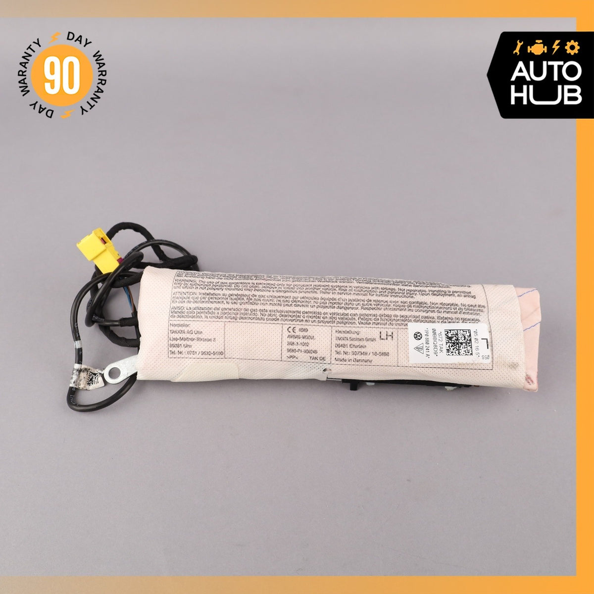 11-18 Porsche Cayenne 958 Front Left Driver Side Seat Airbag 7P0880241A OEM - photo 1