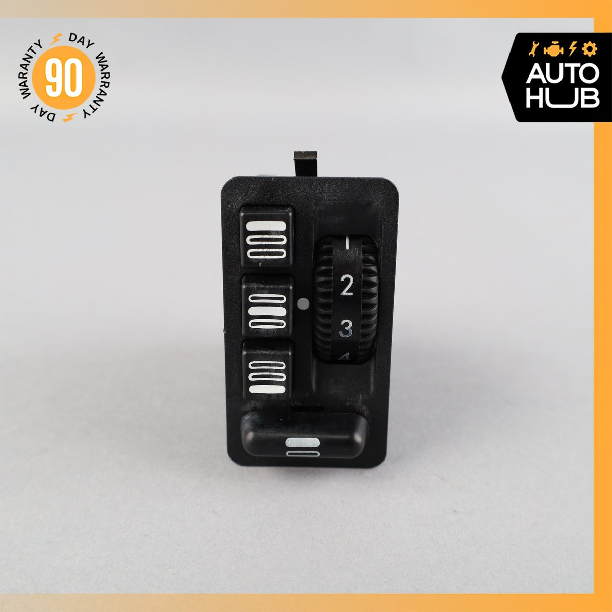 90-99 Mercedes W140 CL600 Front Seat Lumbar Control Switch 1408000578 OEM - photo 6