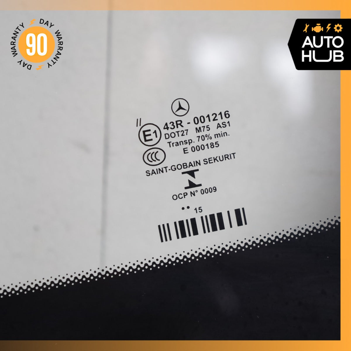 14-16 Mercedes W212 E350 E550 Front Windshield Wind Shield Window Glass OEM 20k - photo 9