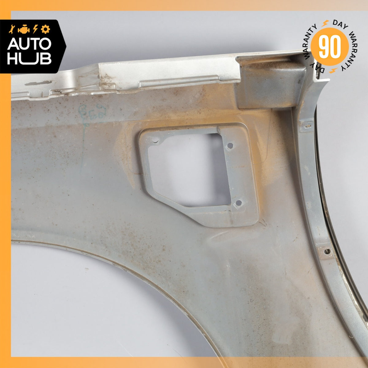 04-09 Cadillac XLR Quarter Panel Rear Left Driver Side Silver 10355380 OEM 51k - photo 14