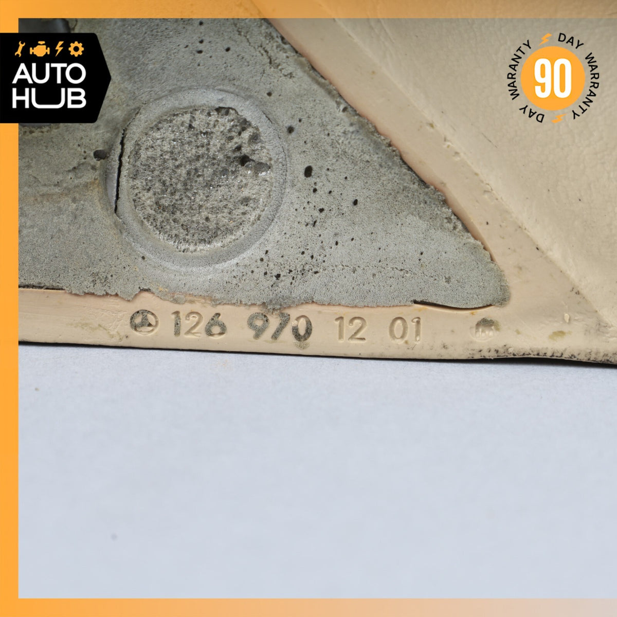 Mercedes W126 420SEL Rear Right Passenger Side Interior Grab Handle Beige OEM - photo 15