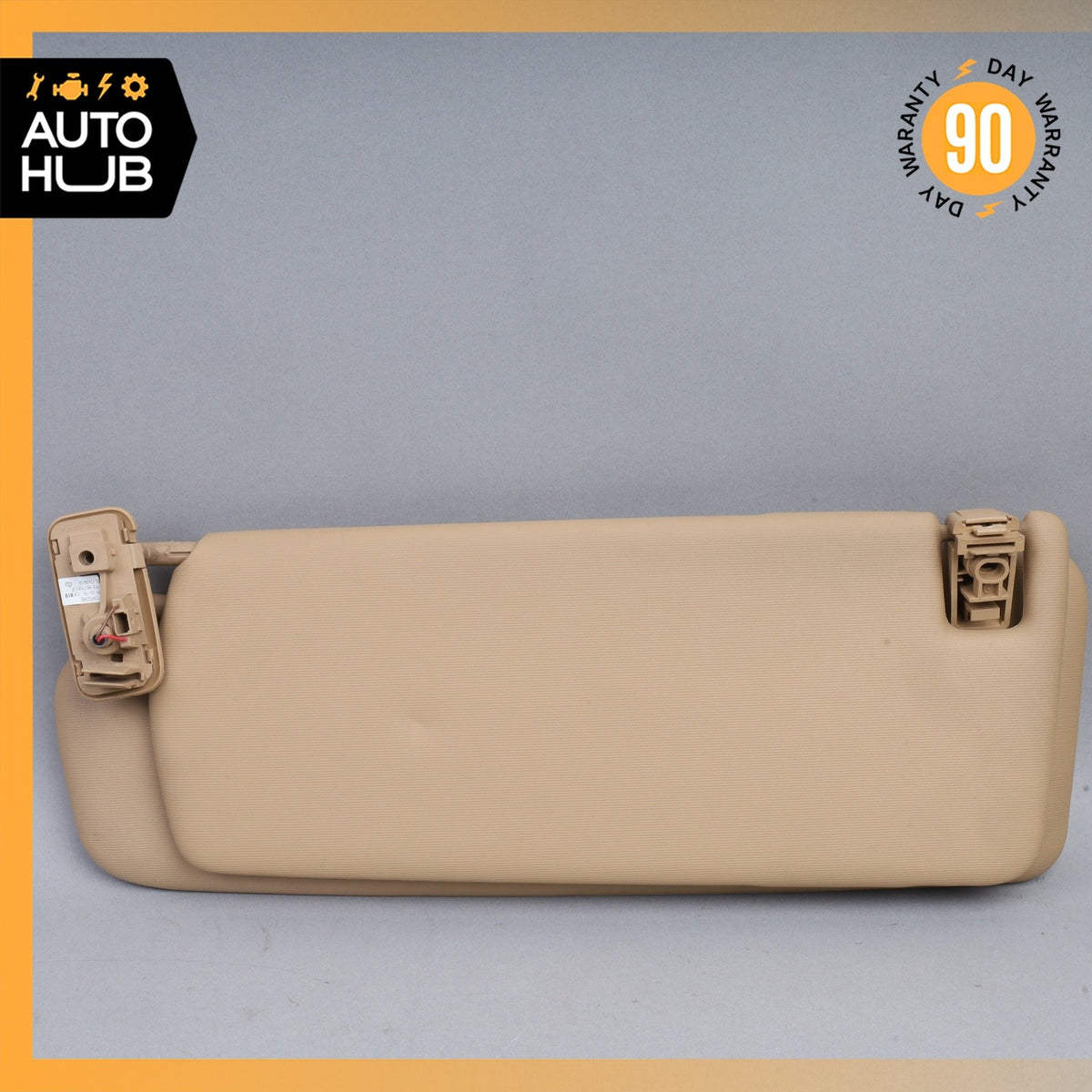 15-18 Porsche Cayenne 958 Sun Visor Sunvisor Front Left Luxor Beige OEM - photo 14