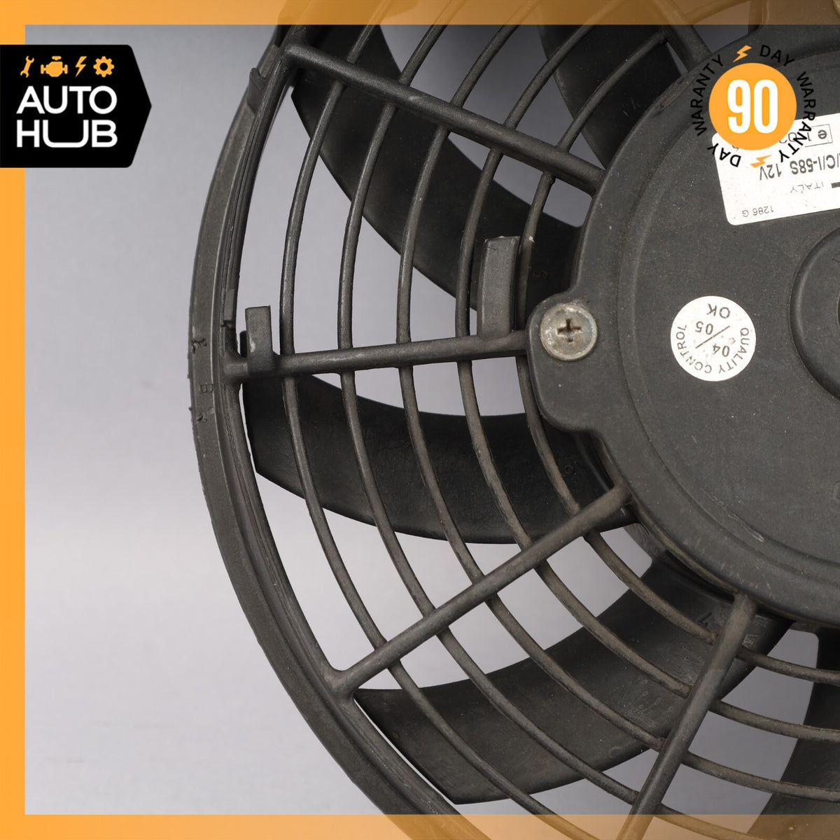 03-06 Mercedes W219 CLS55 E55 AMG Engine Radiator Cooling Fan Motor Assembly OEM - photo 11