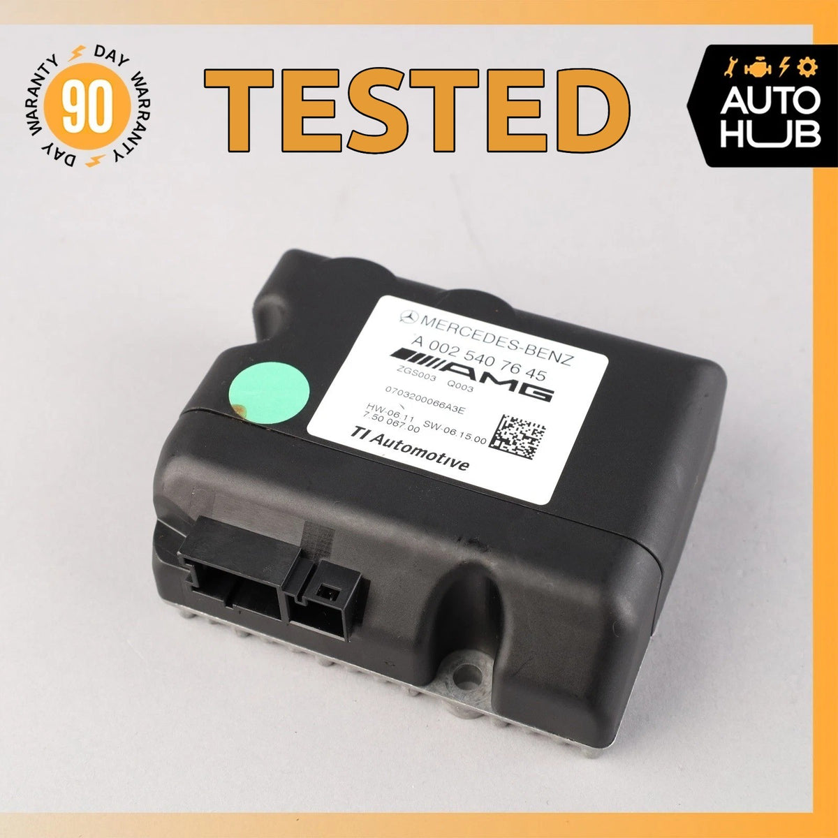 07-10 Mercedes W221 S63 CL63 SL65 AMG Fuel Pump Control Module 0025407645 OEM - photo 1