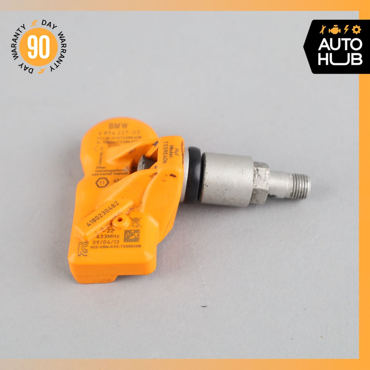 BMW E71 X6M TPMS Tire Pressure Monitor Sensor 6856227 OEM 62k - photo 4