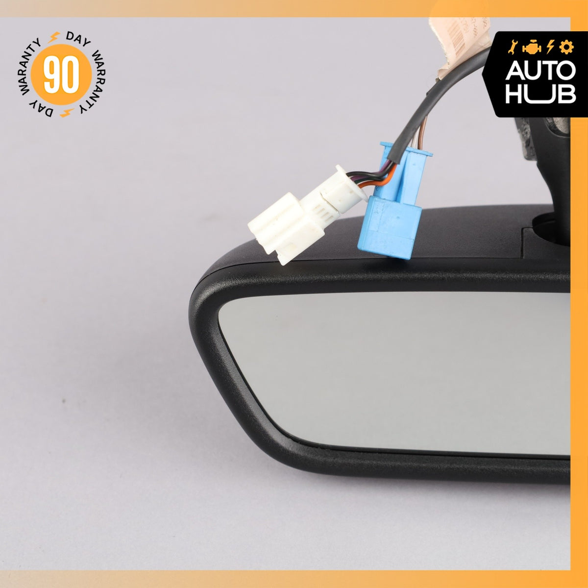 14-19 Mercedes W117 CLA45 AMG Interior Rear View Mirror Black 1768100517 OEM - photo 3