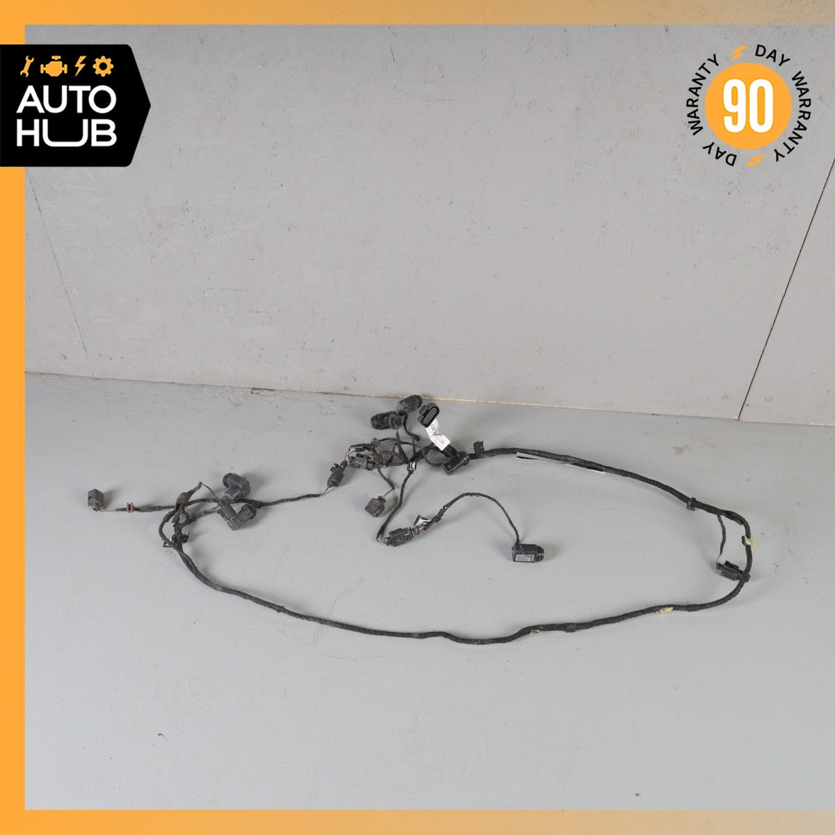 Bentley Continental GTC GT Front Bumper Parking Sensor Wire Harness PDC OEM 40k - photo 16