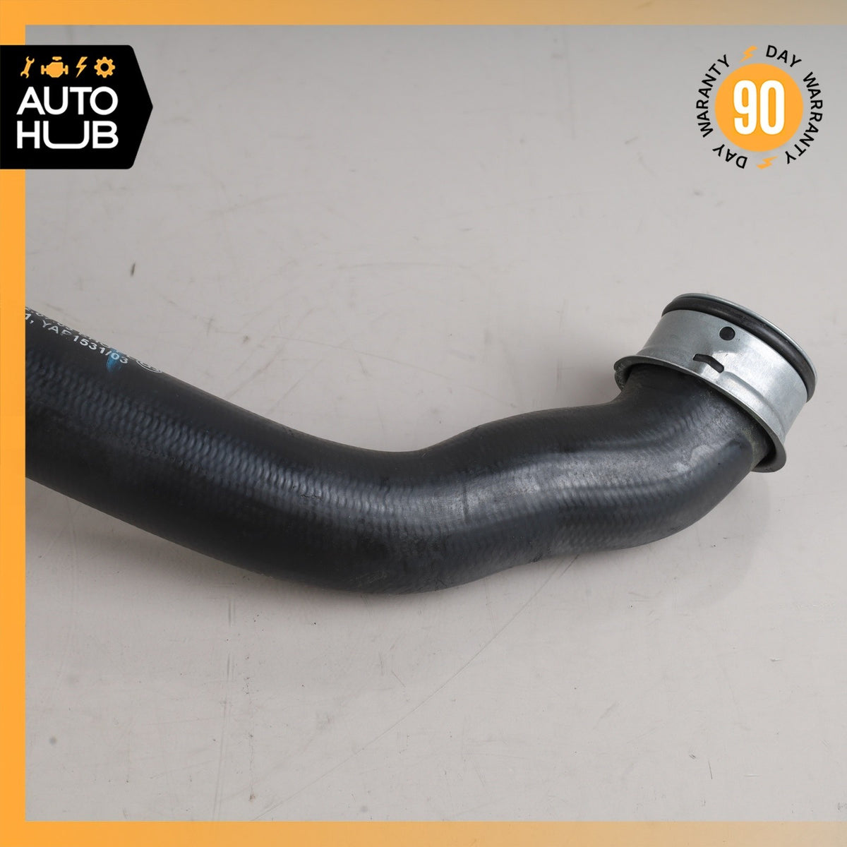 07-09 Mercedes W211 E350 RWD PZEV Upper Radiator Cooling Hose Pipe OEM - photo 5