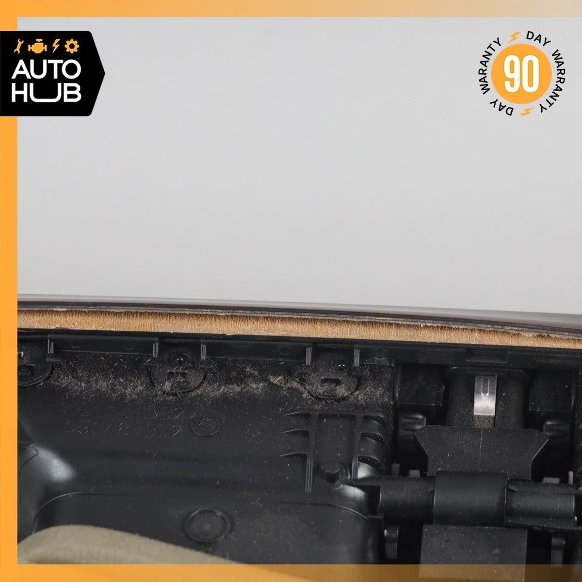 08-10 BMW E60 550i Dashboard Center Cover Panel Trim Molding w/ AC Vent OEM - photo 19