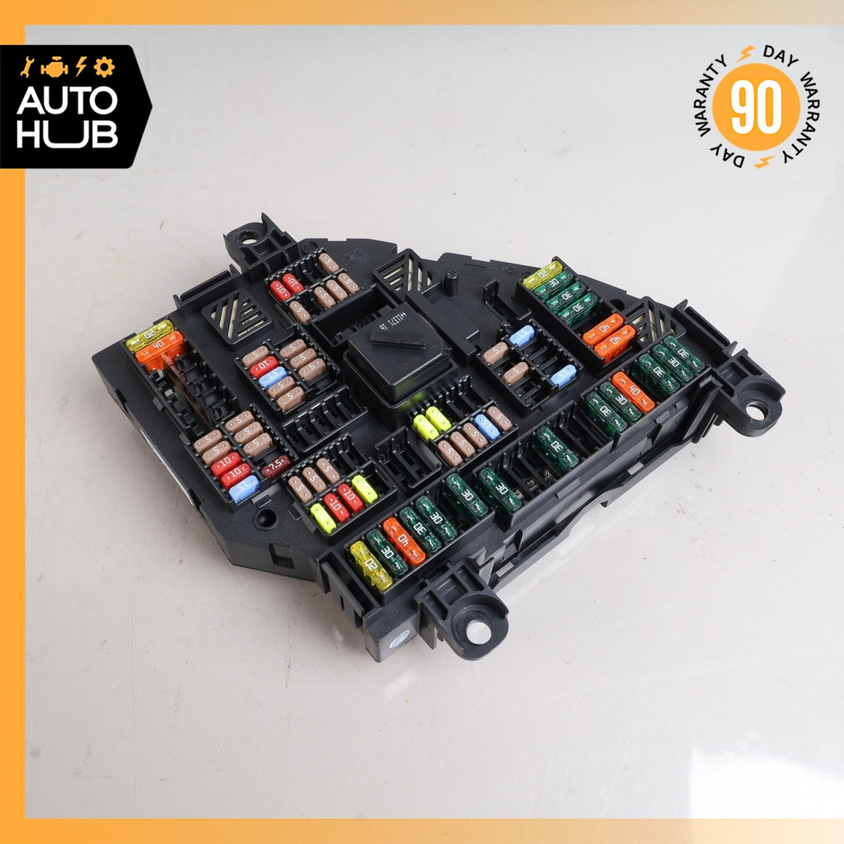 BMW F10 550i 650i Rear Trunk Power Distribution Fuse Relay Box OEM - photo 2