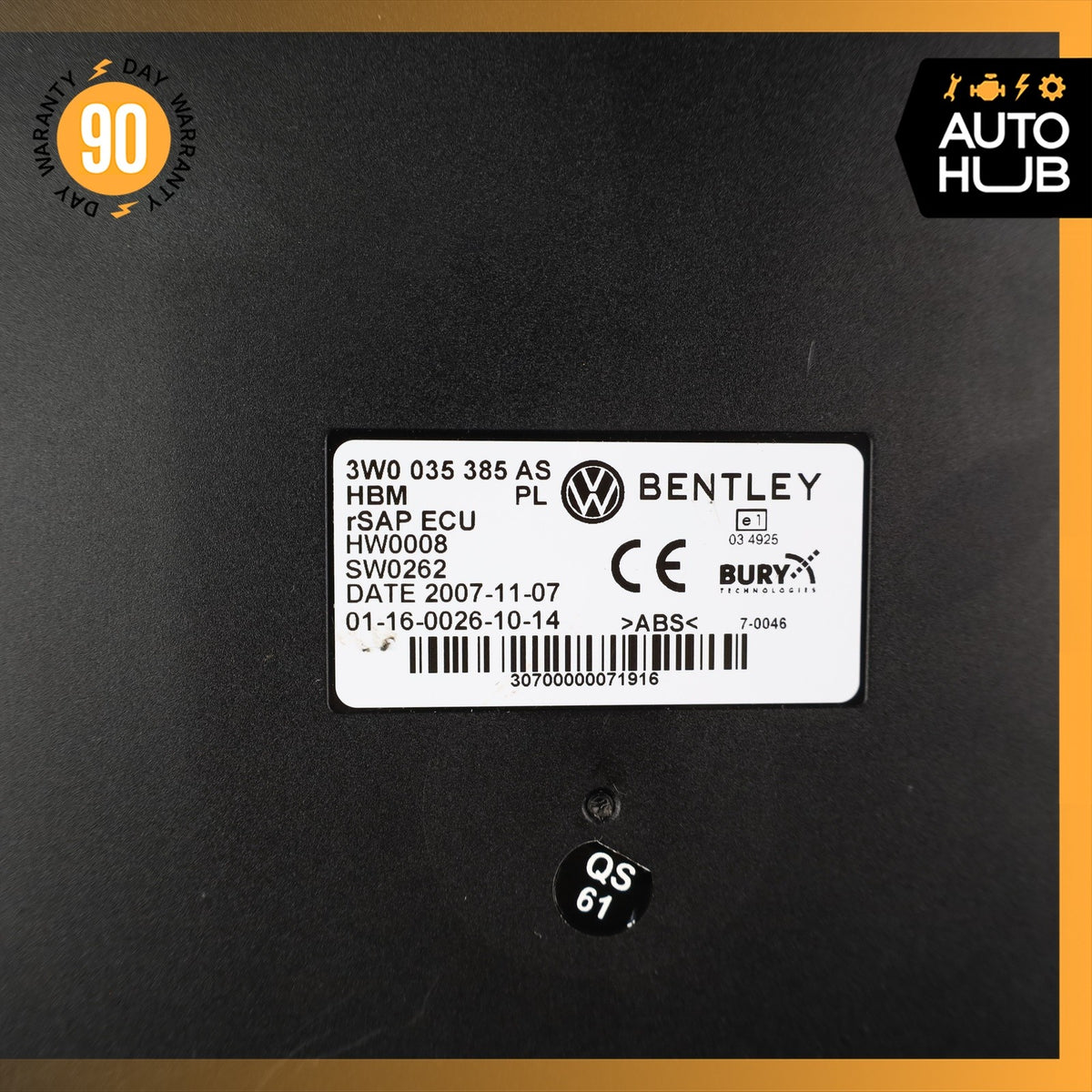 Bentley Continental GTC Communication Phone Control Module OEM - photo 8