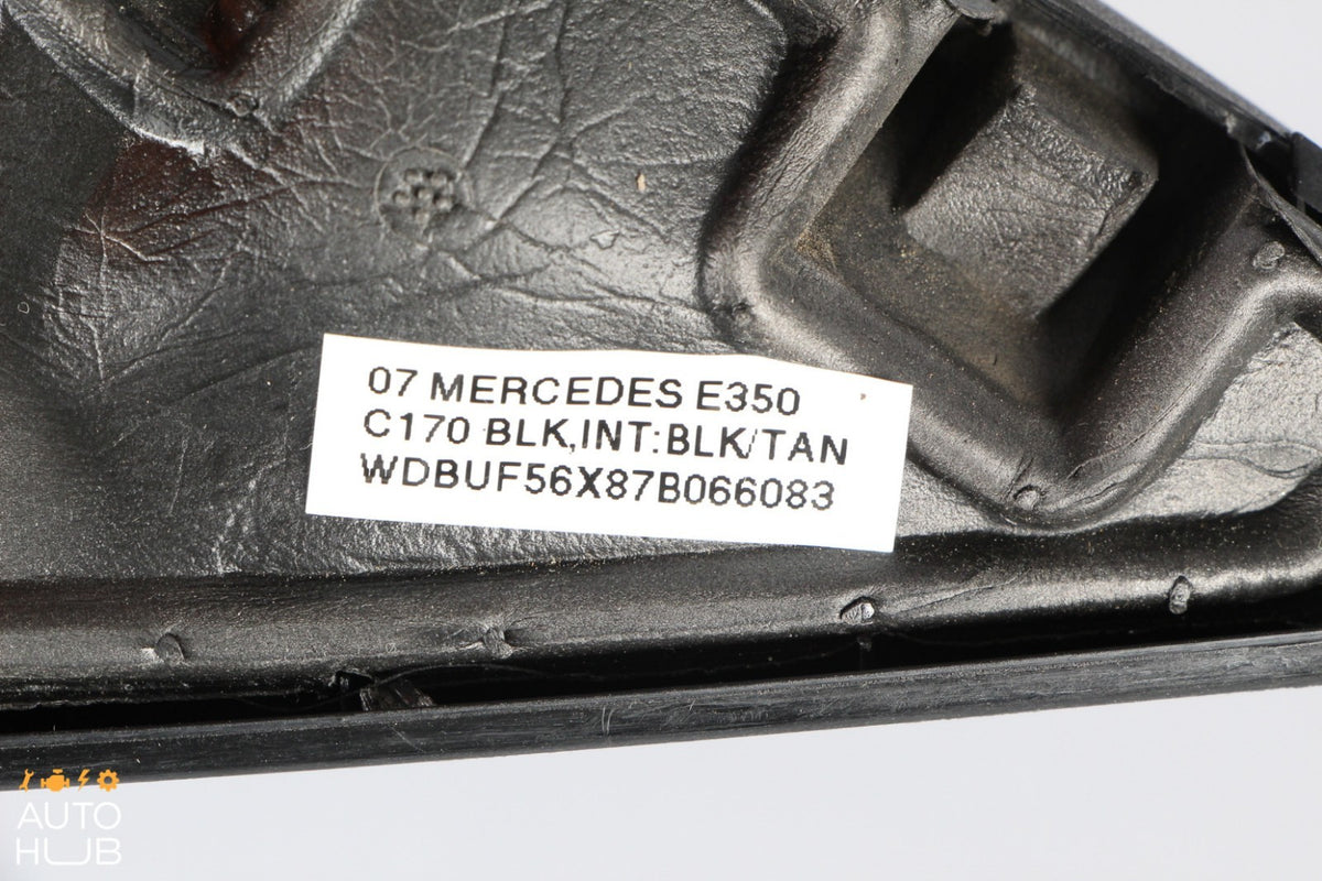 03-09 Mercedes W211 E320 E550 E500 Tweeter Speaker Cover Front Left Black OEM - photo 8