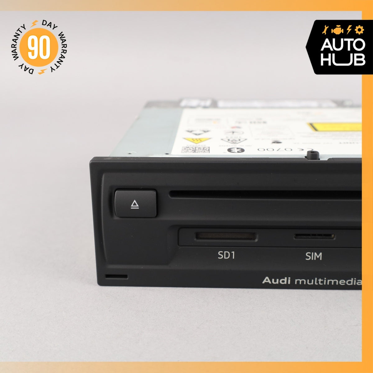 15-17 Audi 8V A3 E-Tron MIB AM FM Radio Navigation CD Head Unit 8V0035038B OEM - photo 7