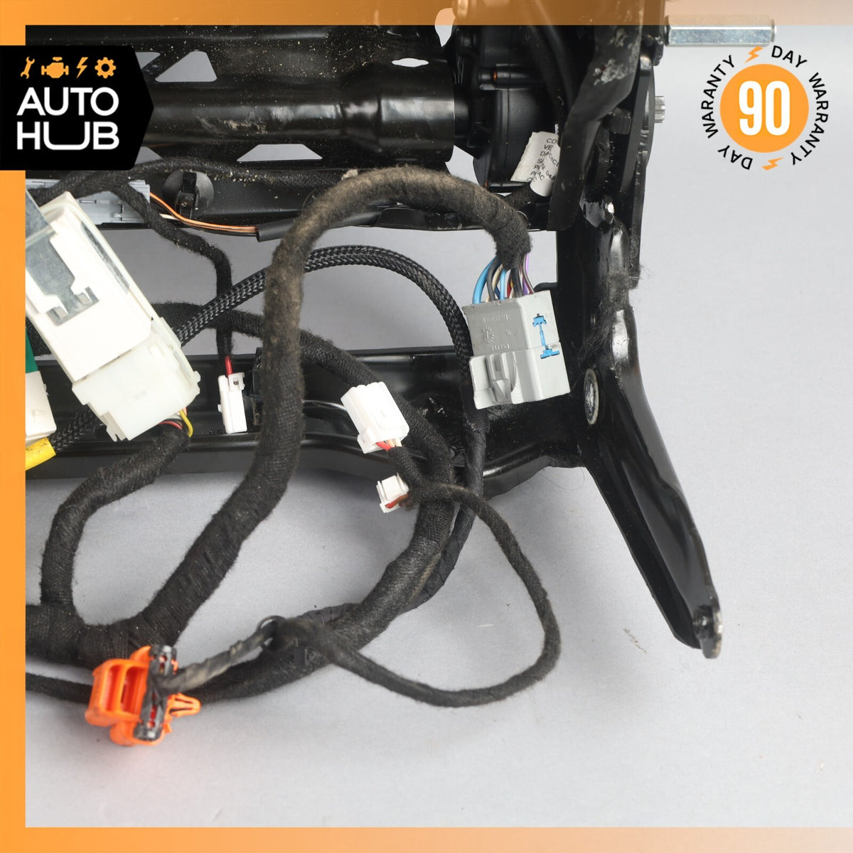 08-19 Maserati GranTurismo S M145 Front Right Seat Back Frame w/Motors OEM - photo 8