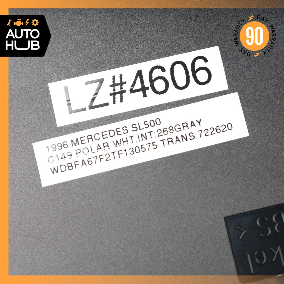 96-02 Mercedes R129 SL500 SL600 General Basic Control Module 0185458132 OEM - photo 10