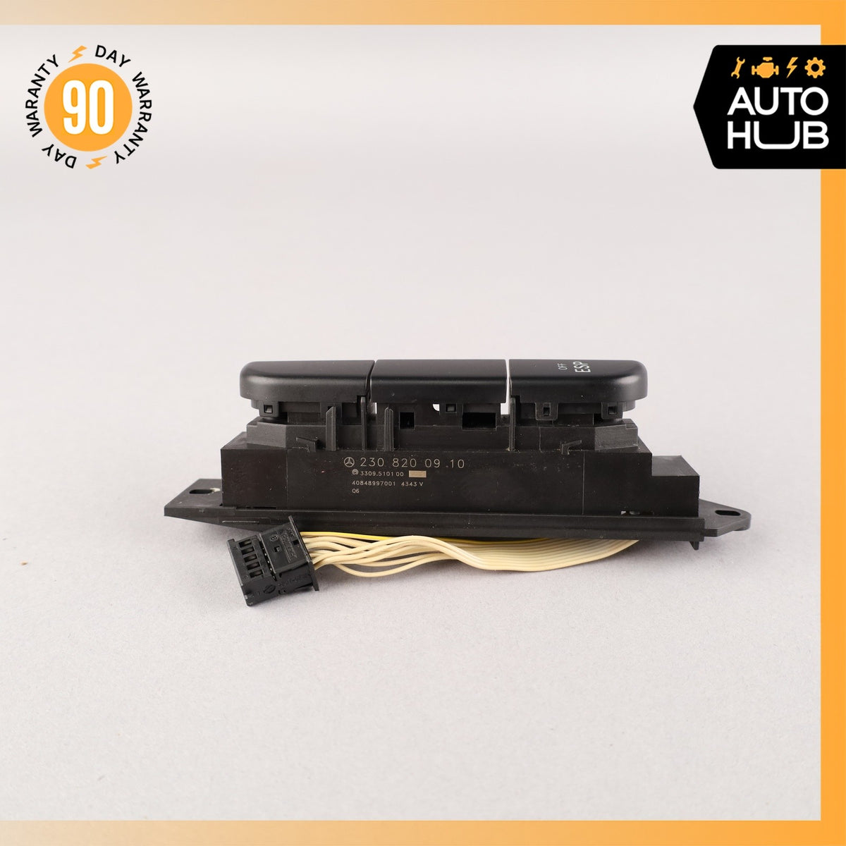 Mercedes R230 SL500 SL55 AMG Center Console ESP Switch Control Button OEM - photo 4
