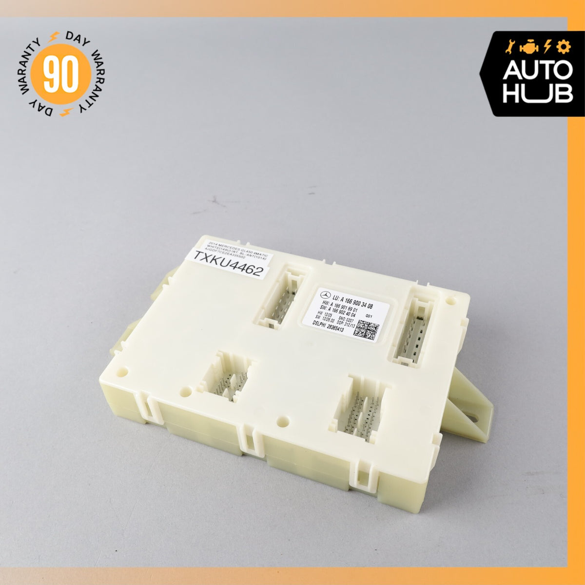 13-19 Mercedes X166 GL450 GLS550 Rear Relay Fuse Box SAM Module 1669003408 OEM - photo 2