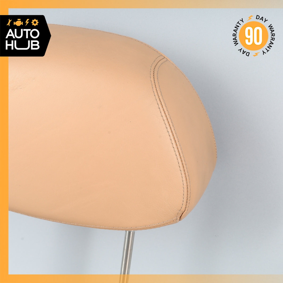 Bentley Arnage Front or Rear Seat Headrest Head Rest Brown OEM 50k - photo 4