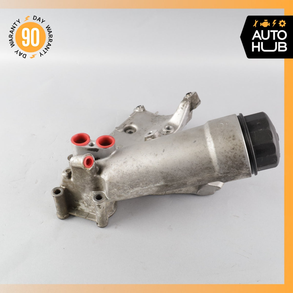 93-02 Mercedes R129 SL600 600SL M120 Engine Motor Oil Filter Housing OEM 92k - photo 2