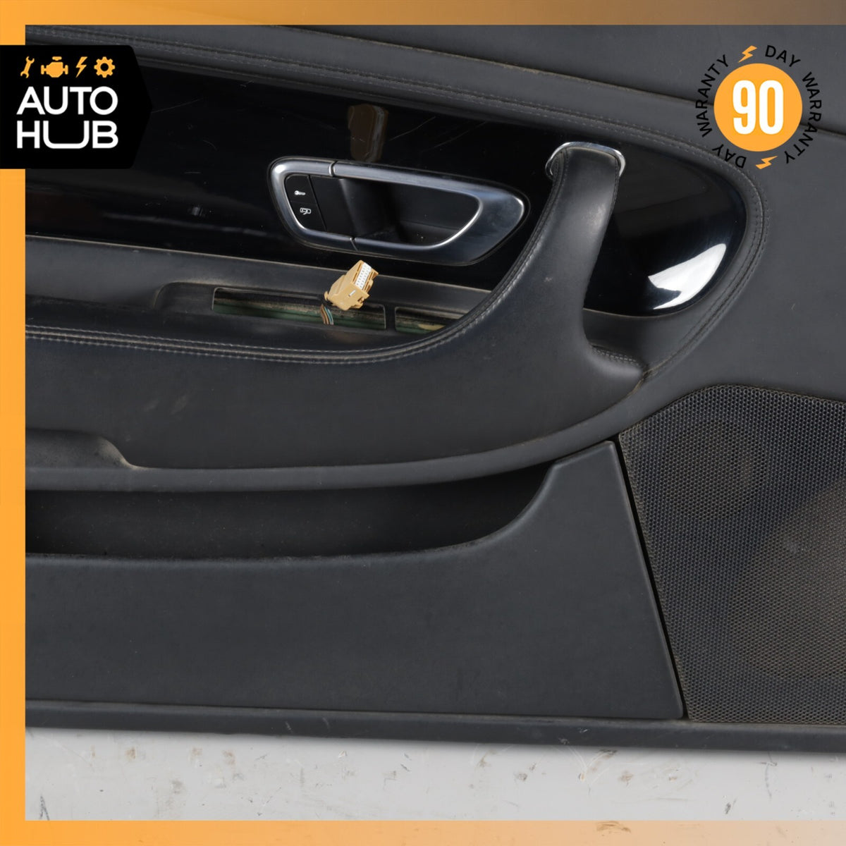 03-10 Bentley Continental GT Left Driver Side Interior Door Panel Black OEM 61k - photo 8