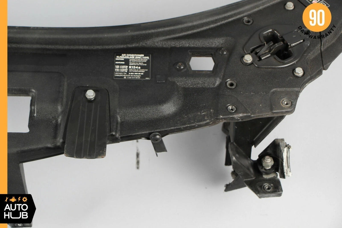 07-14 Mercedes W216 CL550 CL63 Upper Radiator Core Support Headlight Bracket OEM - photo 3
